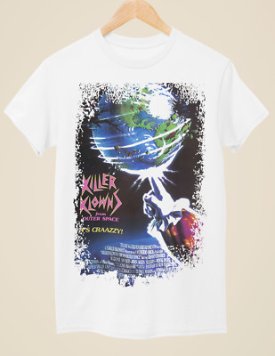 T-Shirt Killer Clowns from Outer Space - Filmposter inspiriert Unisex weiß