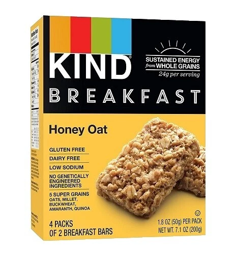 GMO Free Cereal & Breakfast Bars