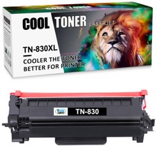 TN830XL Toner Cartridge for For Brother TN830 HL-L2405W MFC-L2760DW MFC-L2820DW