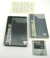 Scribble Amiga 500,1000,2000,2500,3000 , 1986 Micro-Systems Software MSS NTS