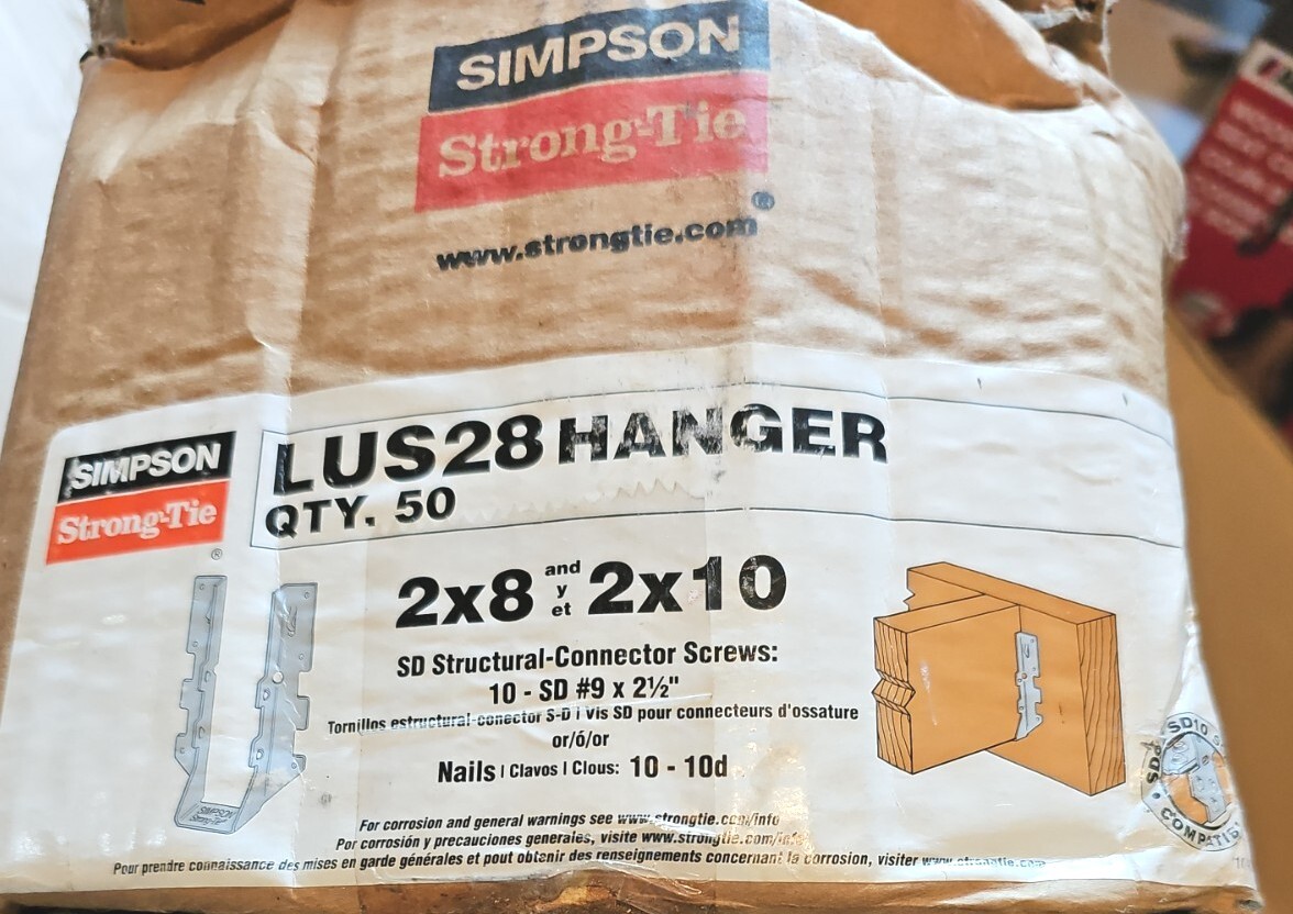 himej様 Simpson Strong Tie HUC68 Heavy Joist Hangers