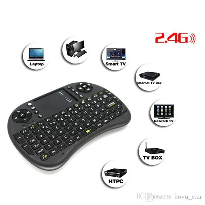 MediaVISION- Wireless Keyboard Mouse Pad for PC's- Smart TV's- Gaming- TV Box - Image 3 of 4