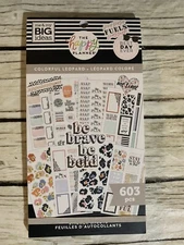Happy Planner Sticker book-COLORFUL LEOPARD- SPV130-120 823 Pcs NEW