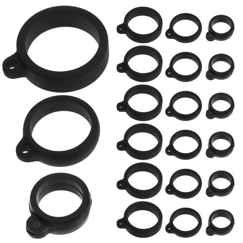 30 Pcs Silicone Hanging Ring Man Gadget Lanyard Rings Anti-lost Holder - Zdjęcie 4 z 10