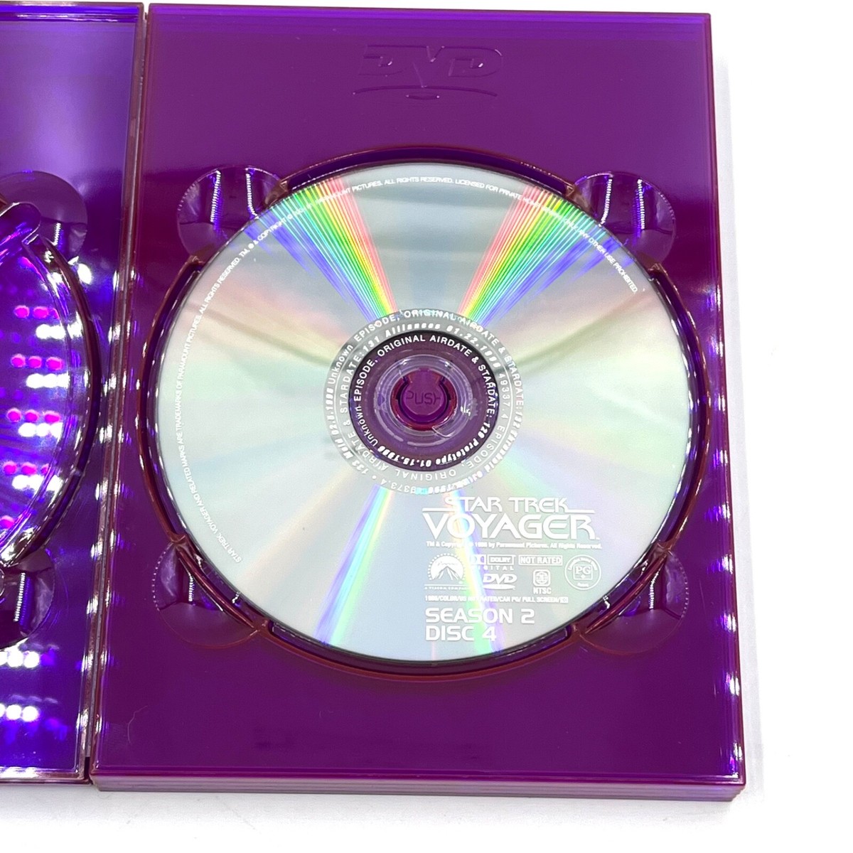 STAR TREK VOYAGER: Season Two - Seven Disc DVD Set - Good Cond. | eBay