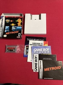 Metroid Classic NES Series (Nintendo Game Boy Advance, 2004) -CIB