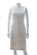 Teatum Jones 'Erin' Sleeveless Midi Dress / White / RRP