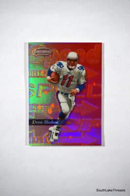 1999 PLAYOFF CONTENDERS SSD SPEED RED #192 - DREW BLEDSOE (#'d 23/100) Patriots