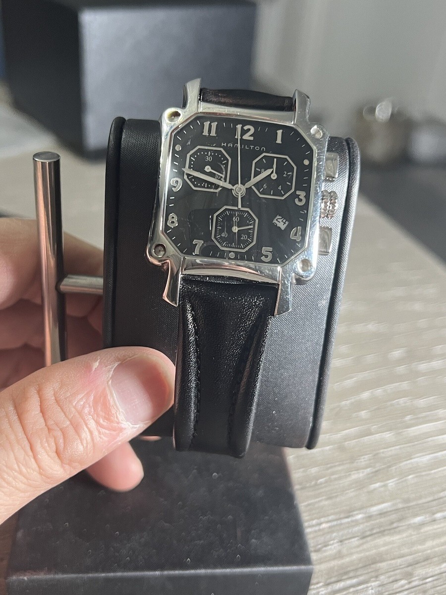HAMILTON Lloyd H194120 Chronograph Quartz Stainless Steel Men's