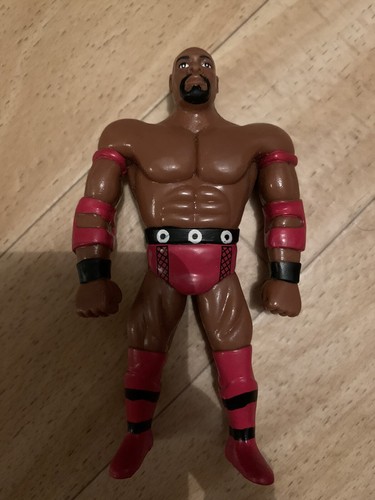 WWF Bend Ems Ahmed Johnson Action Figure ...