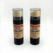 2 PACK Revlon PhotoReady Insta-Filter Foundation 110 Ivory Shade 0.91 fl oz x2