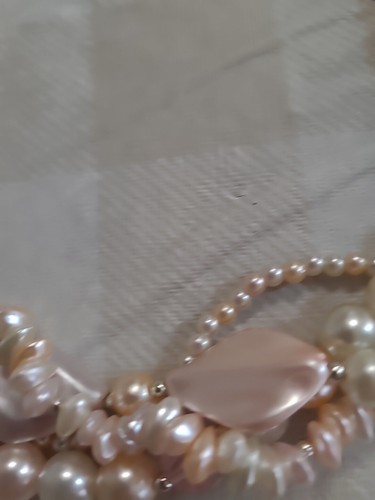 Vtg. Necklace Chocker Beaded - Picture 8 of 10