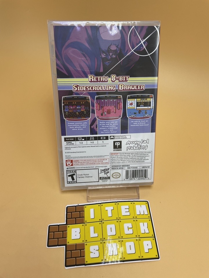 Jay and Silent Bob: Mall Brawl gets a physical run on the Nintendo Swi