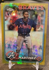 2024 Topps Chrome Logofractor J.P. Martinez Rookie Orange Refractor /25