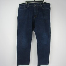Imogene and Willie Jeans Men 40x28 Blue Medium Wash Denim Barton Slim Whisking