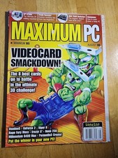 Maximum PC Magazine 2000~EARLY Vintage COMPUTERS~Videocard Voodoo5 GeForce Viper