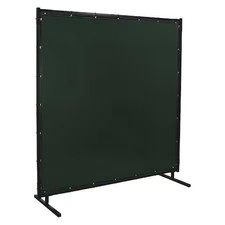 Steiner 533Hd-6X8 Welding Screen, Transparent Vinyl, 6 Ft W., 6 Ft H., 13 Oz/Sq