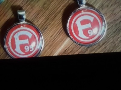 2 x Fortuna Düsseldorf   Anhänger Fussball 2 Bundesliga 