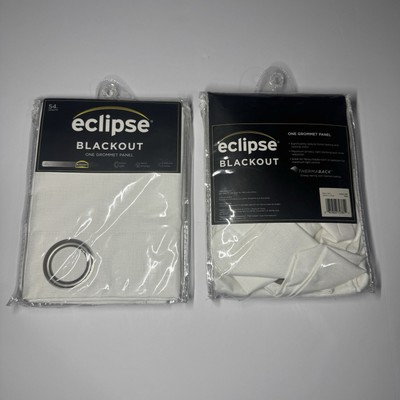 Eclipse Blackout curtain panels 2 pack 54 in