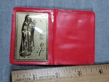 Vintage Pocket Shrine St Therese Of Lisieux Christian Religious A70
