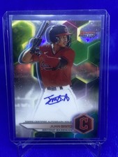 2023 Bowman's Best Juan Brito AUTO Refractor #B23-JBO - Cleveland Guardians 