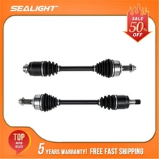 Pair Front CV Axle Assembly Automatic For 2008 2009 - 2012 Honda Accord 3.5L