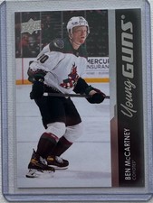 2021-22 Upper Deck Ben McCartney Young Guns #723 UD Extended Series Rookie