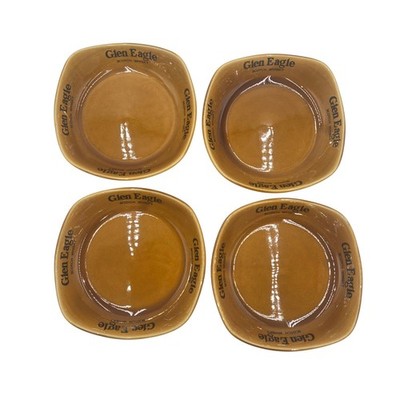 Vintage Glen Eagle Scotch Whisky Wade PDM England Ceramic Snack Bowls Set of 4