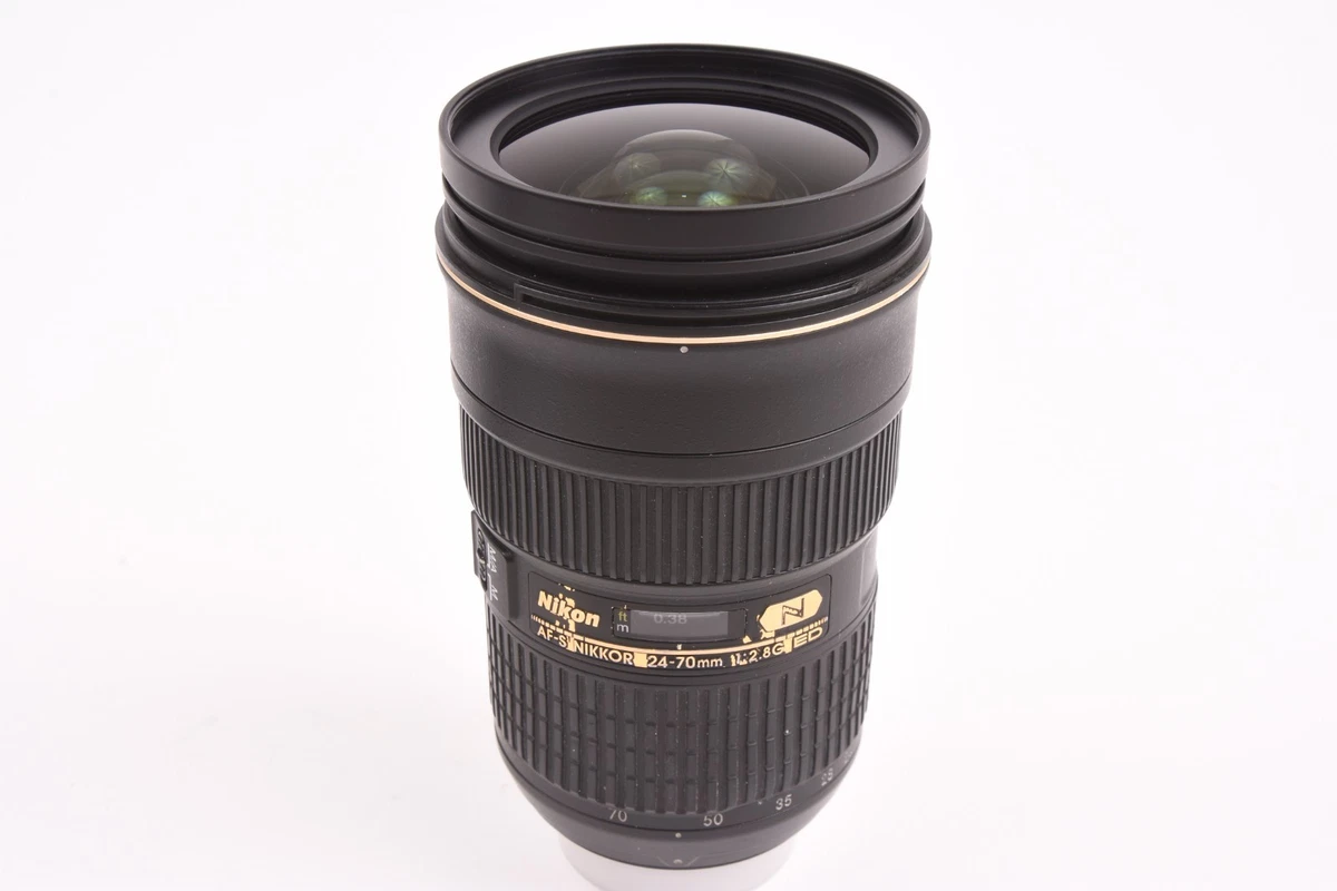 美品 Nikon AF-S NIKKOR 24-70mm f2.8E ED VR Nikon Wide Angle AF-S NIKKOR 24-70mm f/2.8E ED VR Zoom Lens