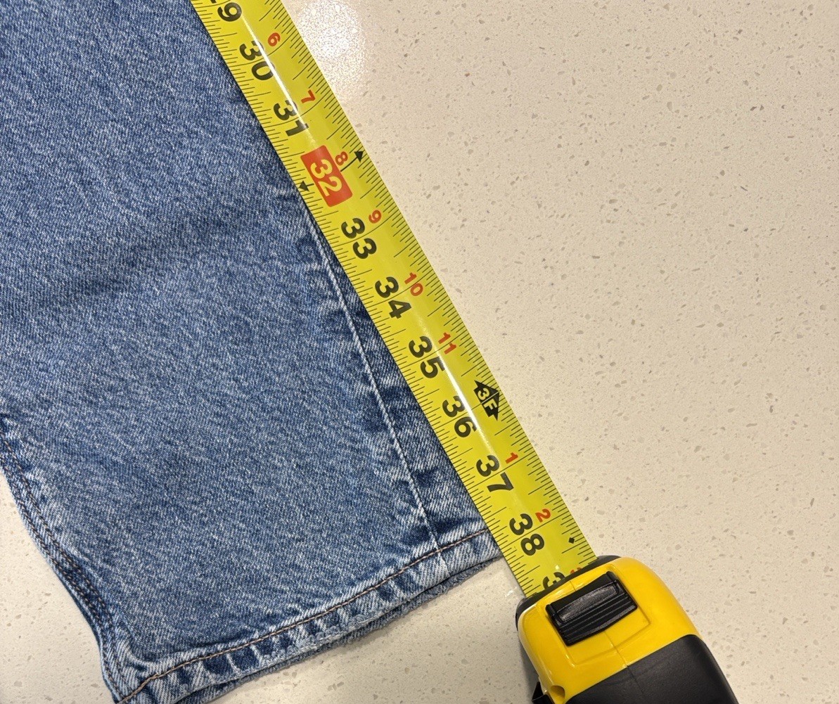 American Eagle Distressed Patchwork Straight Jean… - image 8