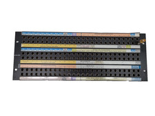 Canare 244U-DVJ-w Digital Patchbay, 6x26 Dual Video Jack 20 Video Patch cords