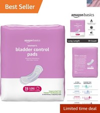 Comfortable Women's Incontinence Pads - Maximum Protection, 12-Hour Odor Control