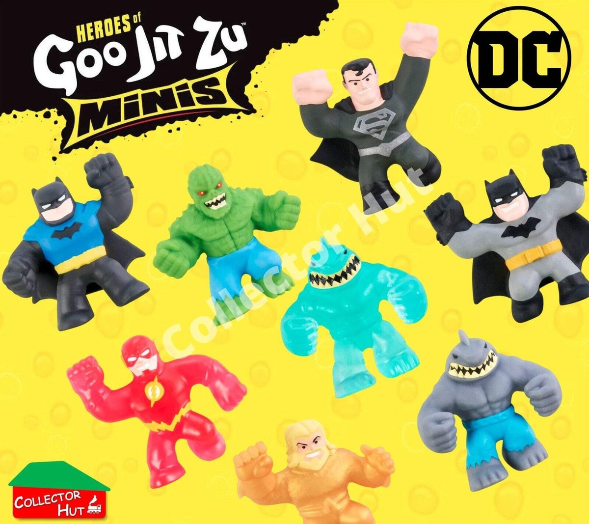 Heroes Of Goo Jit Zu DC Aquaman Actionfigur – Dehnbar, Quetschbar, Für Kinder Ab 8 Jahren