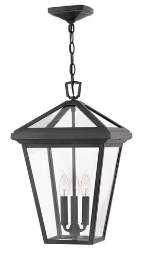 Hinkley Alford Place 19 1/2" High Museum Black Outdoor Hanging Light - Picture 3 of 10