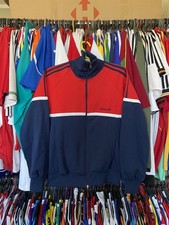 1980s 1990s ADIDAS VINTAGE TRACK JACKET sz S MEN RED