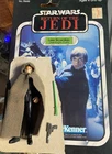 Vintage Star Wars Luke Jedi Moulded Face Taiwan w/ Snap Cape Card Back 1983