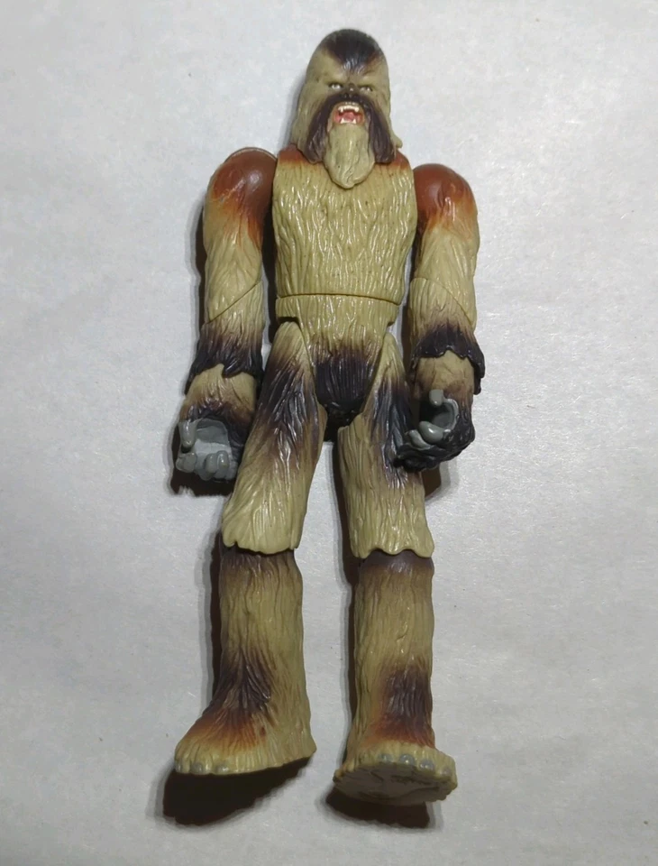 Lote de 5 figuras de acción Star Wars 2004 3,75 Wookie Warrior, Gree, Shock Trooper Foto 2 de 4