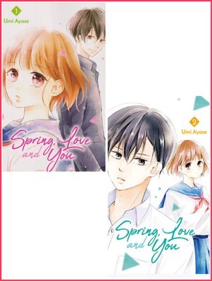 Spring, Love and You 1-2 Manga Versandkostenfrei Deutsch Anime Shojo Romance