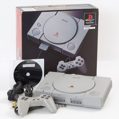 PS1 Playstation Console Boxed SCPH-3000 Tested System -NTSC-J CD