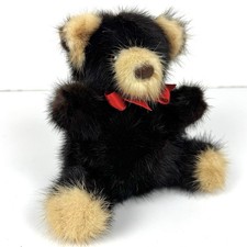 NEW Vintage 6  Rare Bear Breed Third Generation 1982 Mink Fur Bear Collectible