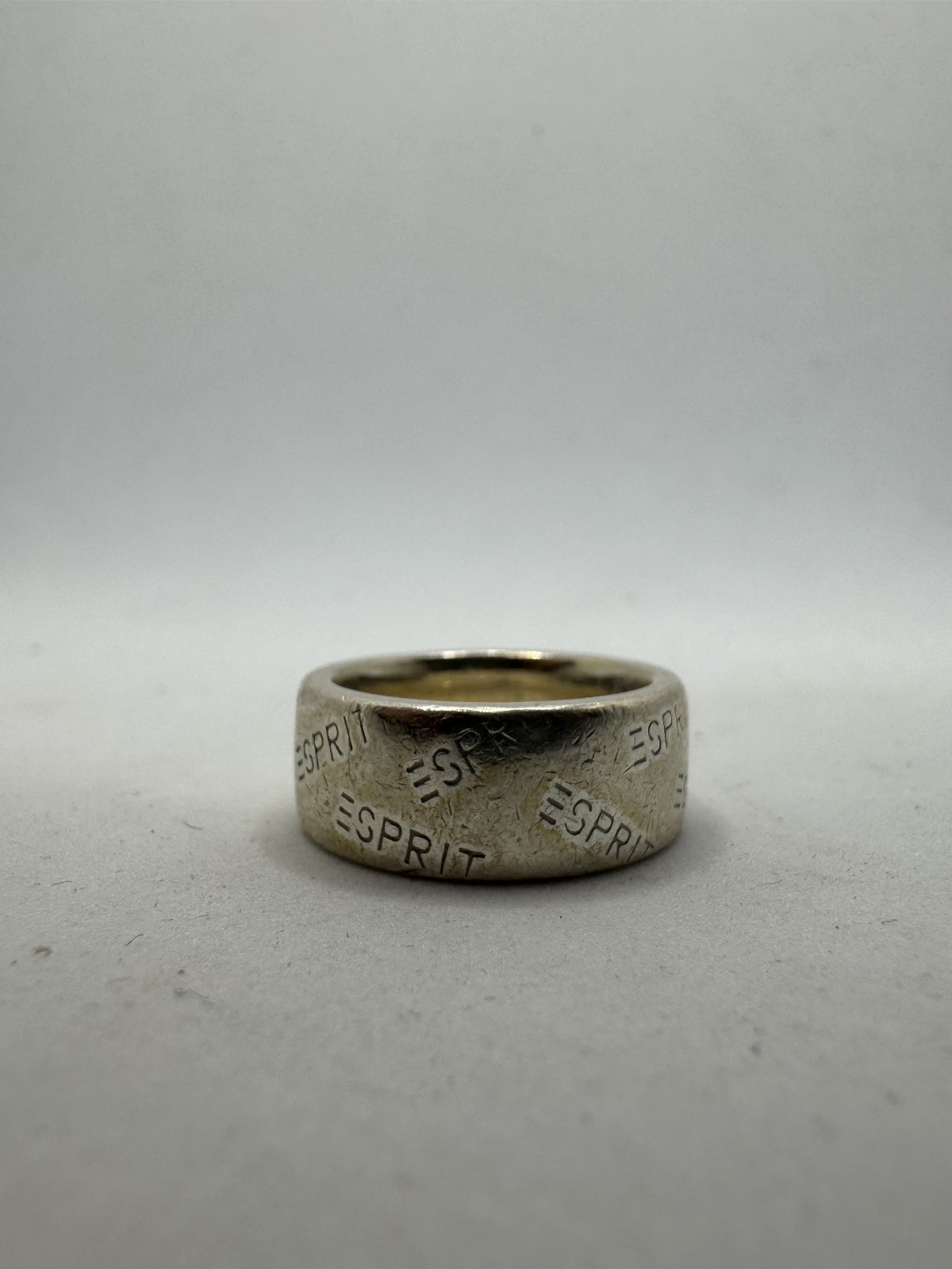 ::925 SILVER RING SOLID ESPRIT °SIZE 52° ELEGANT … - image 3