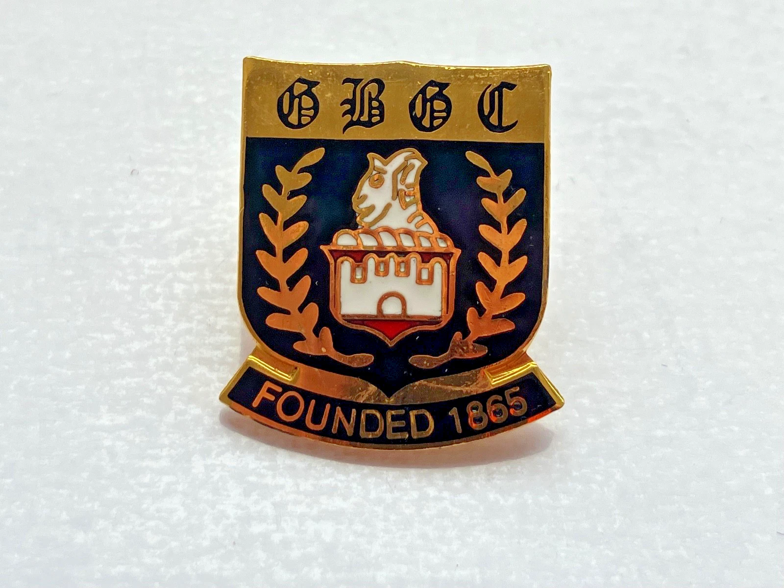Gateshead Bowling Green Club Enamel Pin Badge