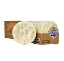 Sappo Hill Oatmeal Bar Soap 3.5 oz Natural Fragrance Free - 12 Pack