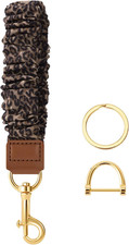 Scrunchie Keychain Wristlet, Cute Key Chain Wrist Bracelet Lanyard Strap stret