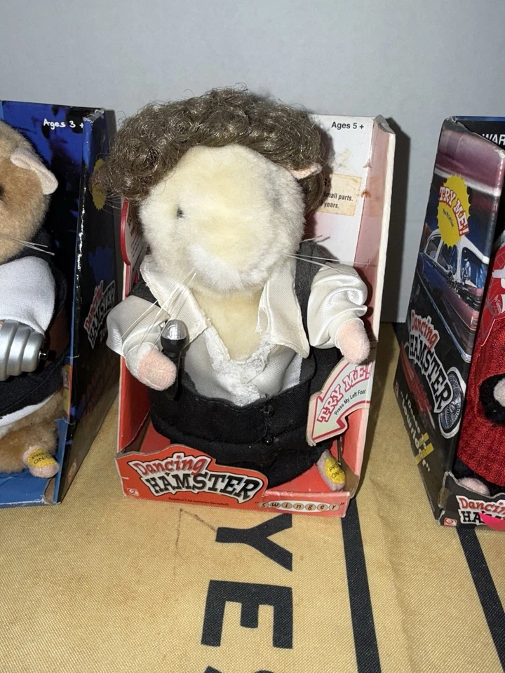5 Hámsters Bailando Gemmy 2001 De Colección Lote De 5...4 En Caja Kia Soul Juguetes Navidad Foto 4 de 4