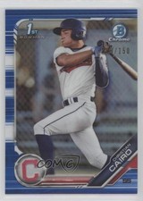 2019 Bowman Draft Chrome Blue Refractor /150 Christian Cairo #BDC-195 br7
