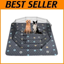 Gray Puppy Dog Training Pads, 100% Waterproof