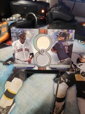 2024 Topps Tribute Ortiz Devers Dual Relics Dual Player #/199