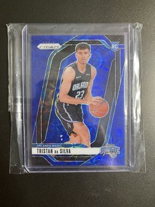 Tristan Da Silva 2024-25 Panini Prizm Rookie #256 Choice Blue /49 RC Color Match