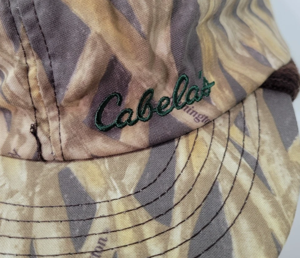 NWT Vtg Cabelas Camo Hunting Hat w. Knit Gaiter Cover Remington Goretex XL - Image 3 of 4